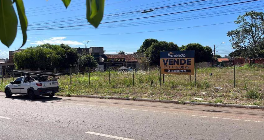 ÁREA 1.115m² - ESQUINA - JARDIM PRESIDENTE