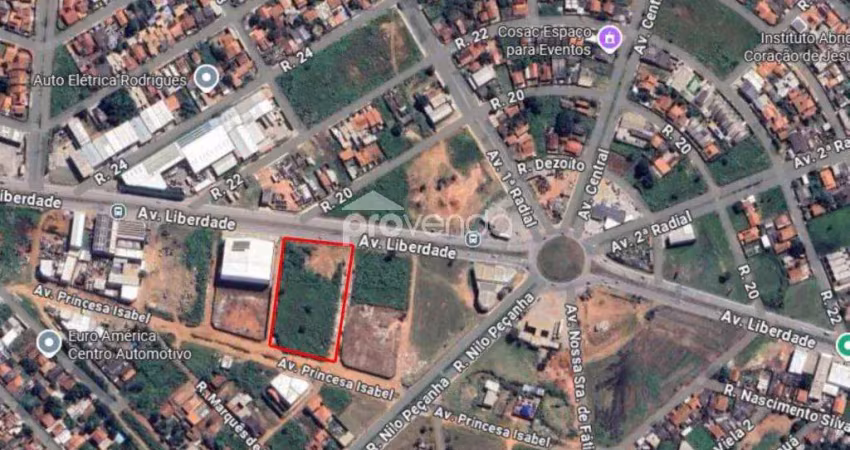 Terreno à venda na Avenida Liberdade, Cardoso Continuação, Aparecida de Goiânia