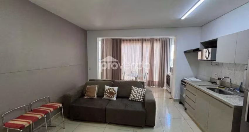 Apartamento mobiliado 42m² - 1 quarto - setor bueno - goiânia/go