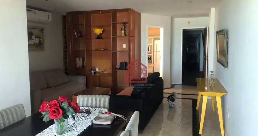 Apartamento com 3 dormitórios para alugar, 126 m² por r$ 6.492,00/mês - cavaleiros - macaé/rj