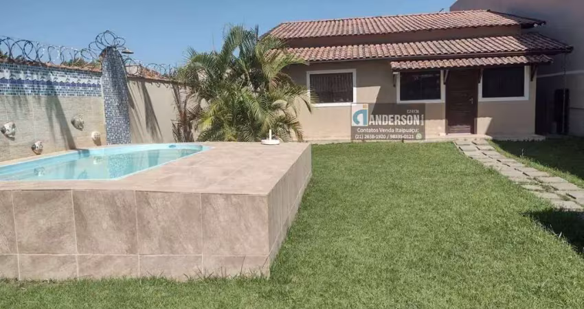 Casa com 3 dormitórios à venda, 162 m² por r$ 500.000,00 - jardim atlântico central (itaipuaçu) - maricá/rj