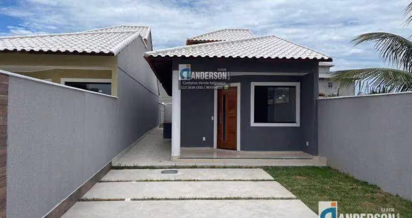Casa com 2 dormitórios à venda, 86 m² por r$ 460.000 - itaipuaçu - maricá/rj