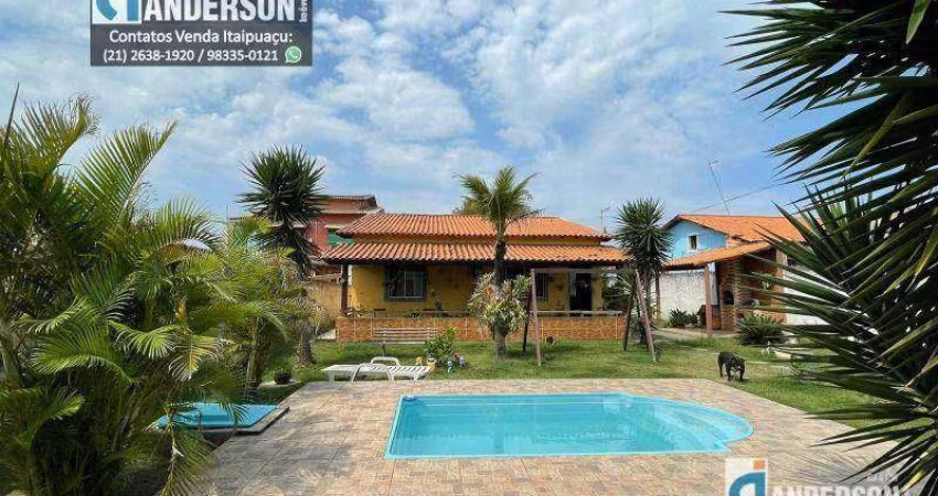 Excelente casa em Itaipuaçu, na quadra da praia.