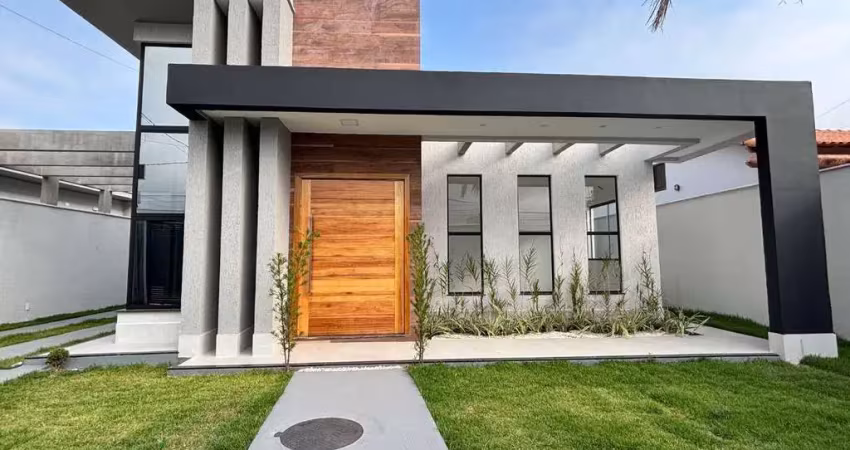Excelente casa de alto padrão  c/ 3 quartos à venda, 129 m² por r$ 850.000 - jardim atlântico  (itaipuaçu) - maricá/rj