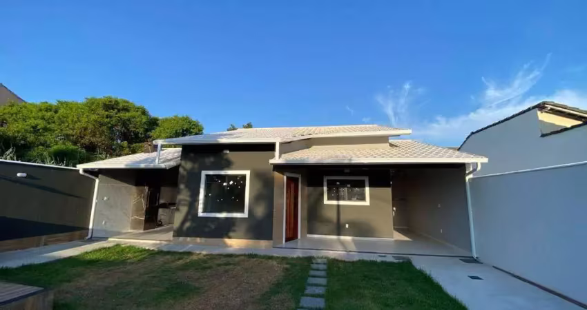 Excelente casa de 1° locação c/ 3 quartos à venda, 130 m² por r$ 790.000 - jardim atlântico oeste (itaipuaçu) - maricá/rj