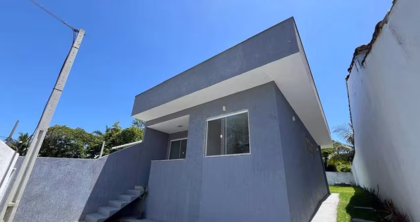 Excelente casa 2 Quartos (1 suíte) com quintal em São José Imbassaí