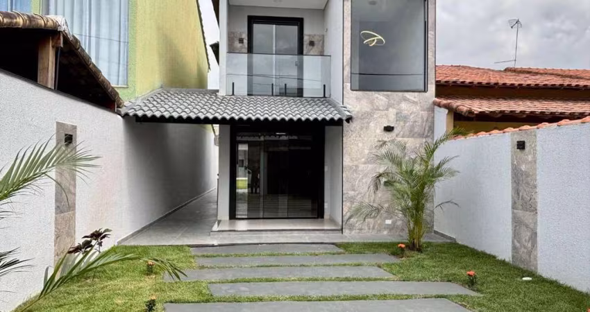 Excelente Casa 3 Quartos (2 suítes) fino acabamento com churrasqueira no São Bento - R$ 679.000,00 - Itaipuaçu