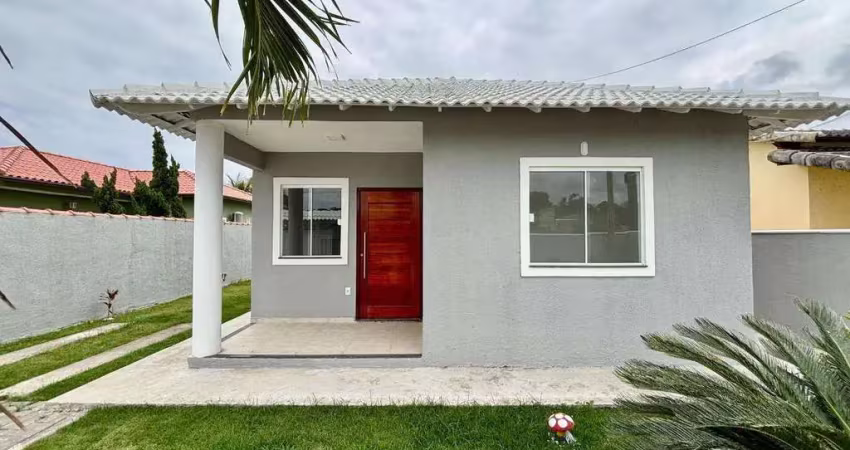 Excelente casa 3 quartos (1 suíte) com churrasqueira no jd. atlântico central