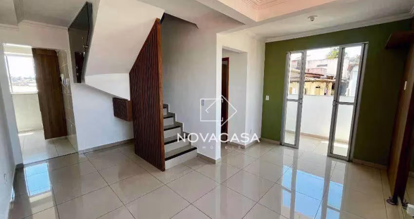 Cobertura com 3 dormitórios para alugar, 116 m² por r$ 3.399,92/mês - santa mônica - belo horizonte/mg