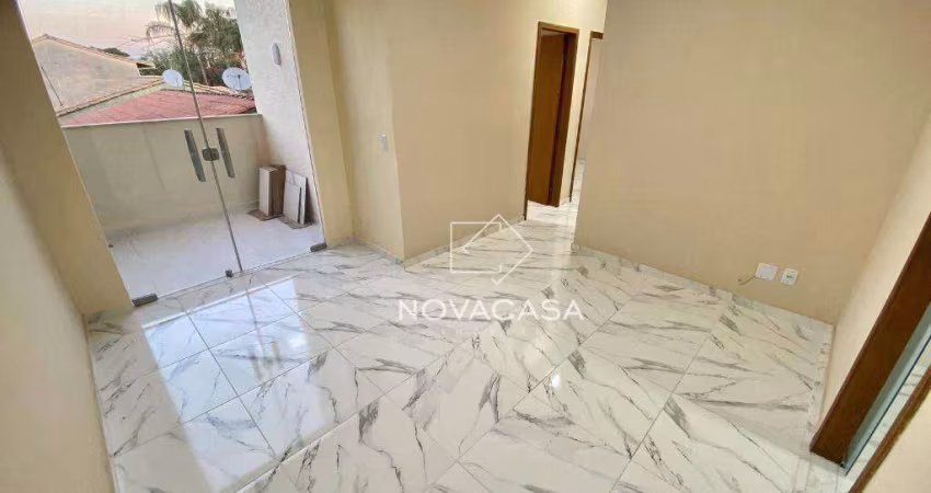 Apartamento com 3 dormitórios para alugar, 75 m² por R$ 2.947,23/mês - Vila Cloris - Belo Horizonte/MG