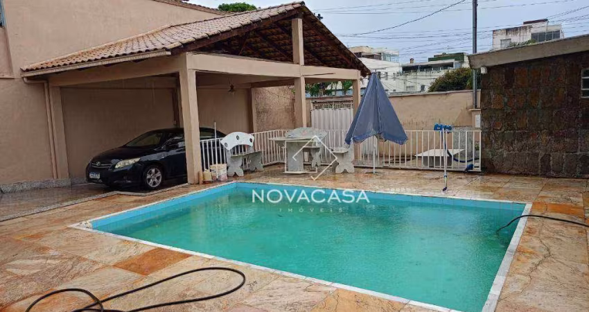 Casa com 5 dormitórios para alugar, 294 m² por R$ 6.748,03/mês - Candelária - Belo Horizonte/MG