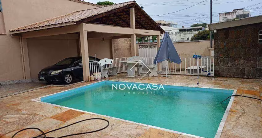 Casa com 5 dormitórios para alugar, 294 m² por r$ 6.748,03/mês - candelária - belo horizonte/mg