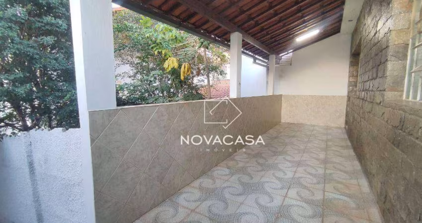 Casa com 2 dormitórios para alugar, 105 m² por R$ 2.300/mês - Planalto - Belo Horizonte/MG