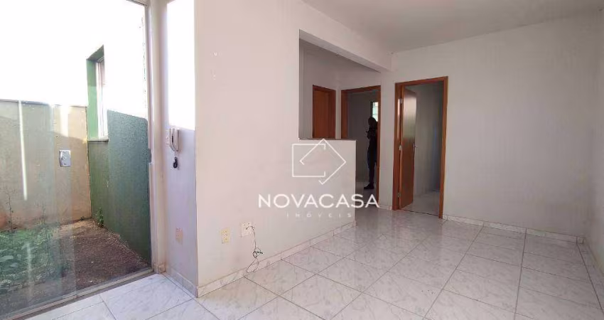 Apartamento com 2 dormitórios para alugar, 55 m² por R$ 1.300/mês - Pousada Del Rey (São Benedito) - Santa Luzia/MG