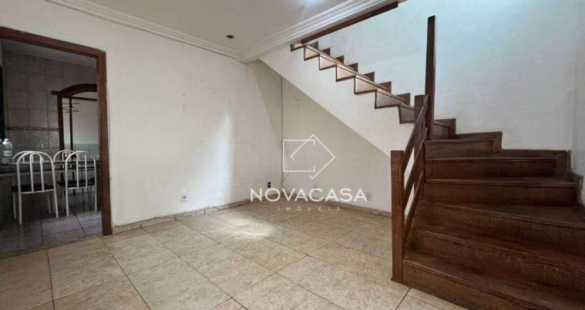 Casa com 2 dormitórios para alugar, 80 m² por R$ 2.463,00/mês - Itapoã - Belo Horizonte/MG