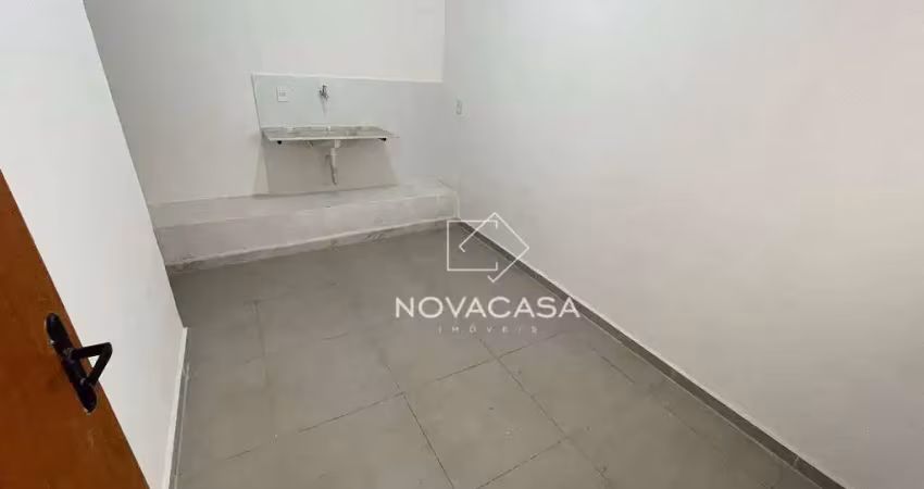 Kitnet com 1 dormitório para alugar, 40 m² por r$ 800,00/mês - são bernardo - belo horizonte/mg