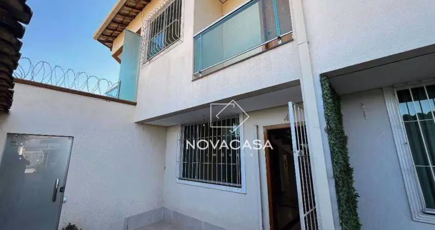 Casa com 2 dormitórios para alugar, 72 m² por r$ 2.580/mês - nova esperança (são benedito) - santa luzia/mg
