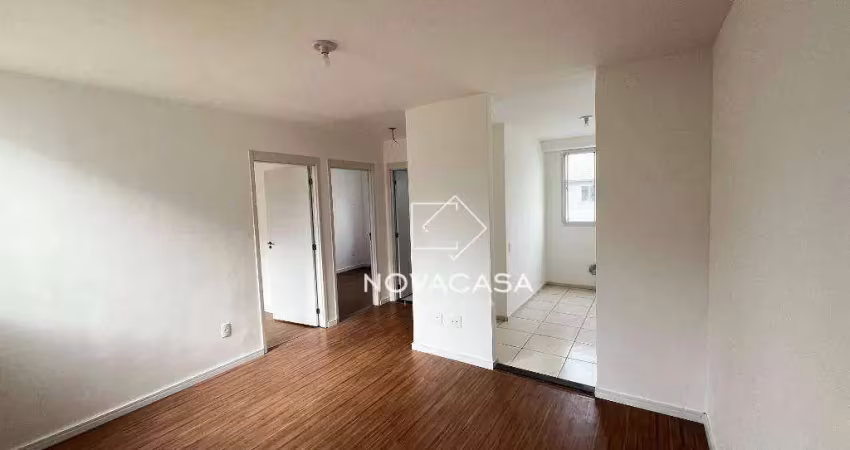 Apartamento com 2 dormitórios para alugar, 43 m² por r$ 1.200,00/mês - maria tereza - belo horizonte/mg