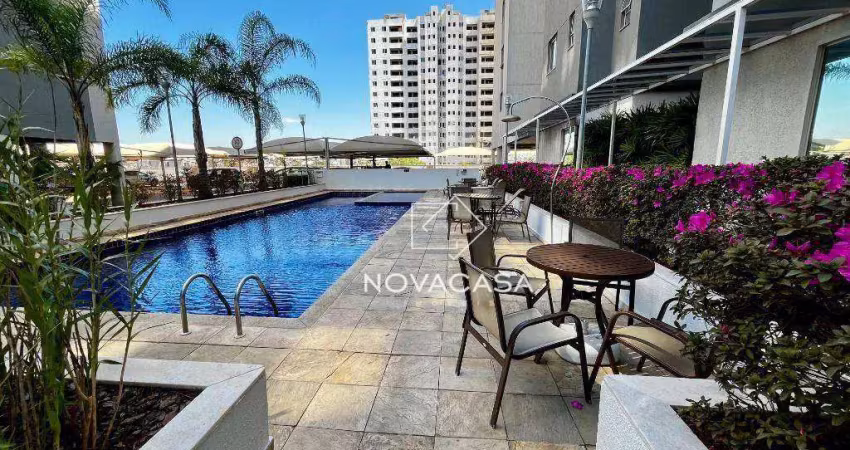 Apartamento com 3 dormitórios para alugar, 92 m² por r$ 3.357,00/mês - jardim guanabara - belo horizonte/mg