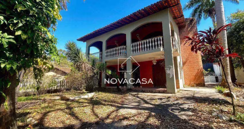 Casa com 4 dormitórios para alugar, 350 m² por r$ 9.500,00/mês - pampulha - belo horizonte/mg