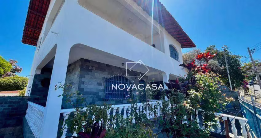 Casa com 4 dormitórios, 360 m² - venda por r$ 1.500.000,00 ou aluguel por r$ 4.150,00/mês - santa mônica - belo horizonte/mg