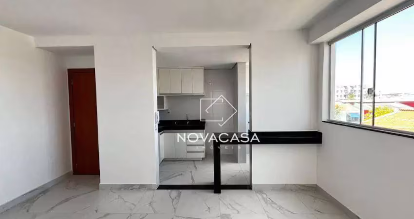 Apartamento com 2 dormitórios para alugar, 50 m² por r$ 2.900/mês - santa branca - belo horizonte/mg