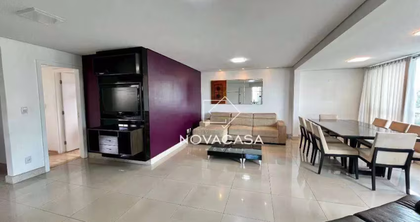 Apartamento com 3 dormitórios para alugar, 223 m² por r$ 6.216,66/mês - itapoã - belo horizonte/mg