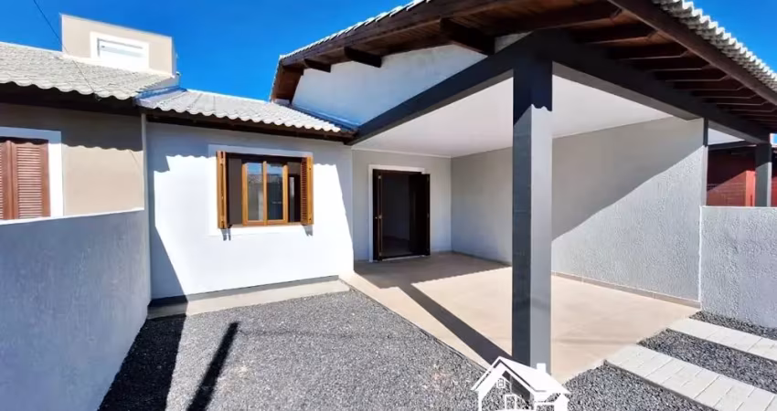 Casa geminada nova pertinho da praia em cidreira/rs