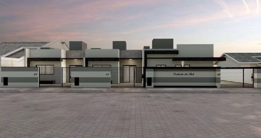 Casas Geminadas em Itajuba: 52,76m² a 71,88m² com Entrega em Dezembro/2024