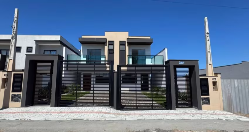 Sobrado moderno com 2 suítes e garagem para 2 carros!
