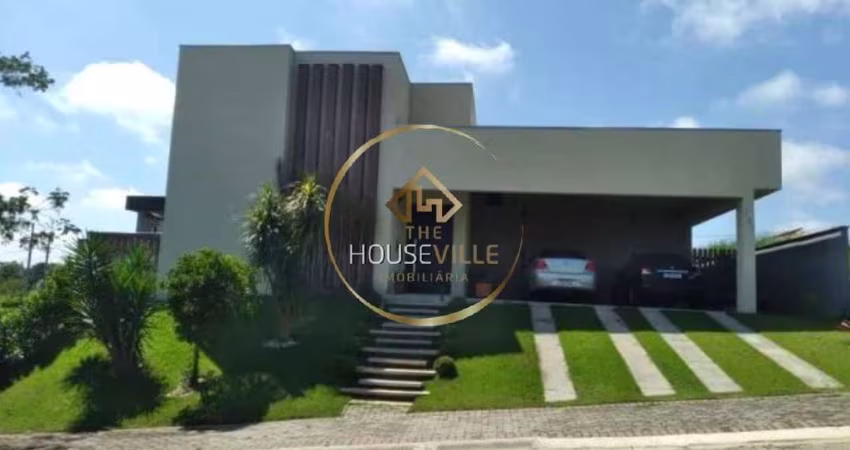 Casa 3 dormitórios (1 suíte), 4 vagas, Ecopark Bourbon, Caçapava, SP.