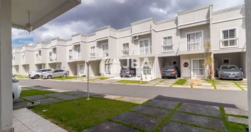 Lindo sobrado em condomínio no uberaba, semi mobiliado,  com quintal