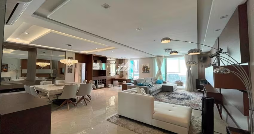 APARTAMENTO FACE NORTE COM 3 SUÍTES 3 SALAS 3 VAGAS E SACADA COM CHURRASQUEIRA Á VENDA
