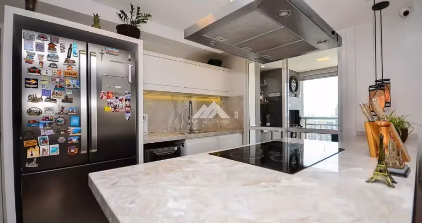Apartamento com sacada gourmet 3 suítes ensolarado 2 vagas à venda