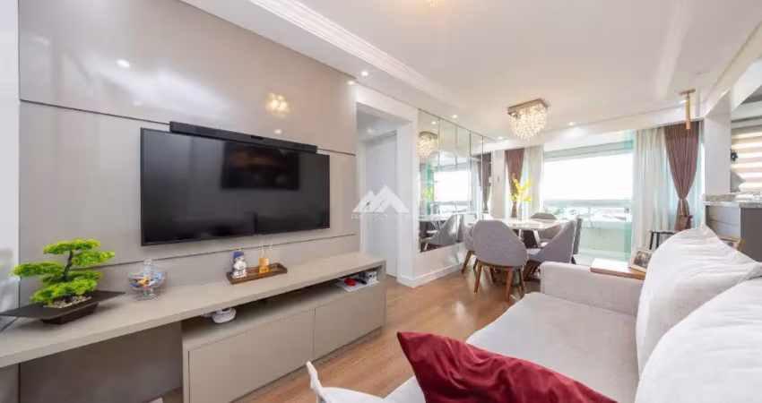 Apartamento mobiliado 2 quartos com suíte 1 vaga á venda no capão raso