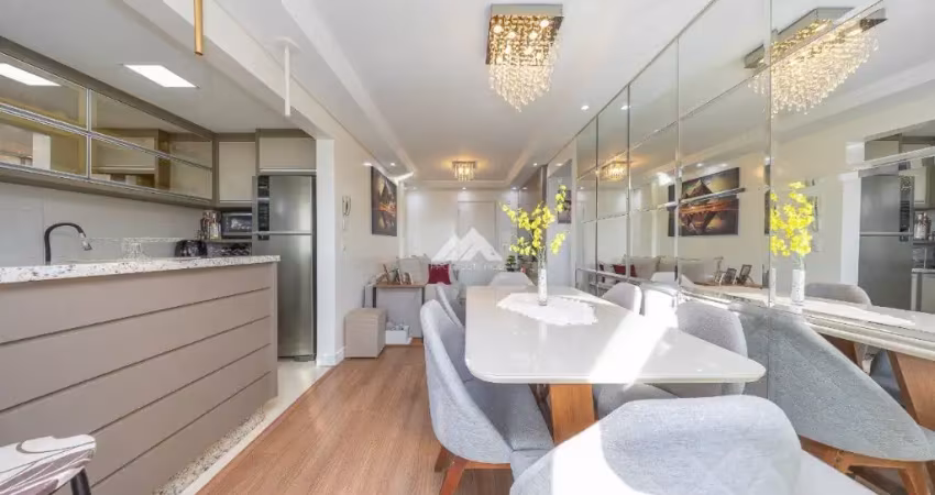 Apartamento mobiliado 2 quartos com suíte 1 vaga á venda no capão raso