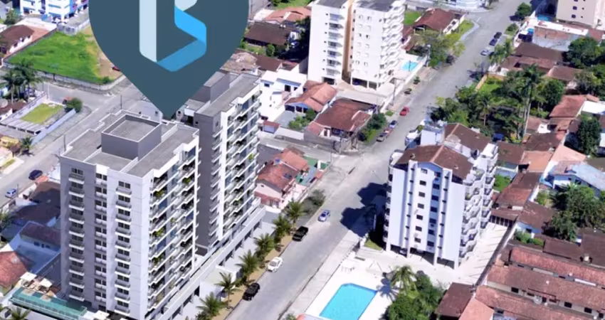 Apto 43m2 a 260 mts da orla com varanda gourmet na praia martim de sá caraguá