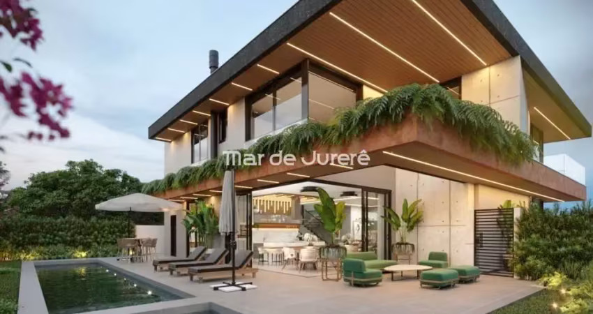 Casa em condomínio fechado com 5 quartos à venda no Cacupé, Florianópolis 