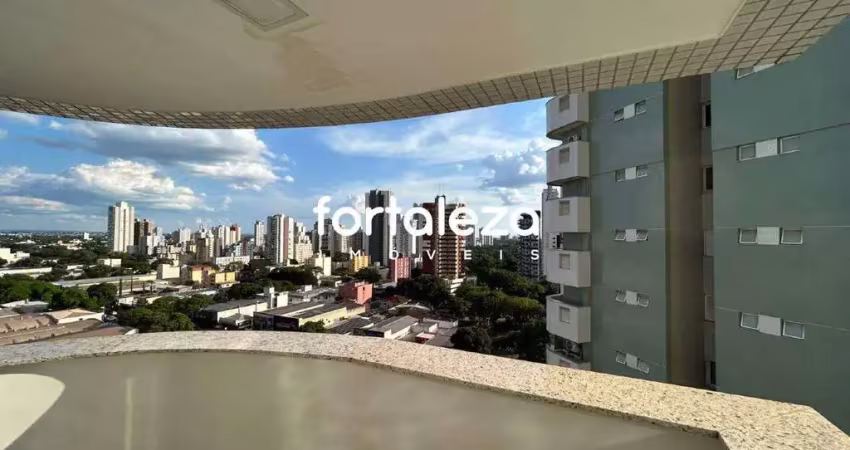 Apartamento de 01 suite + 02 quartos disponível para locação no centro de maringá.