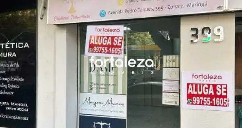 Sala comercial em localização estratégica, no centro de maringá-pr
