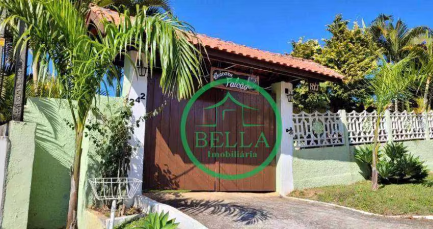Chácara com 3 dormitórios à venda, 2000 m² por r$ 1.600.000,00 - condomínio porta do sol - mairinque/sp