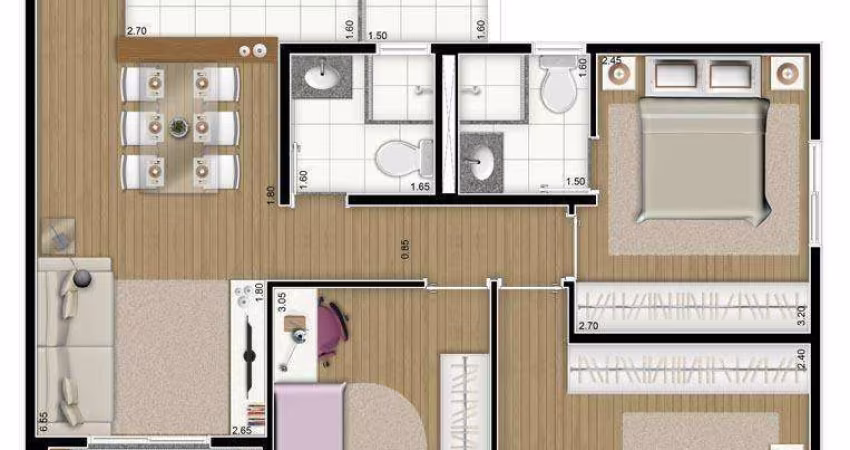 Apartamento  residencial à venda, Vila Mangalot, São Paulo.