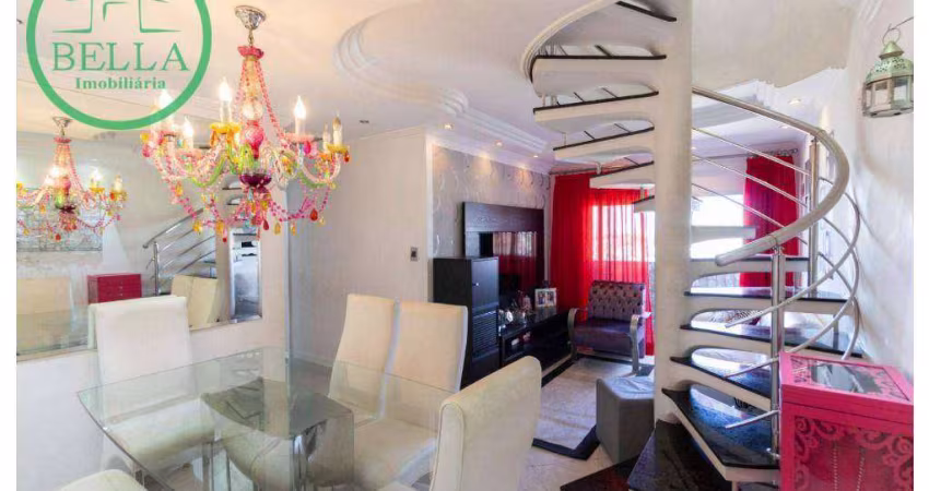 Apartamento Duplex com 3 dormitórios à venda, 176 m² por R$ 1.050.000,00 - Vila Barreto - São Paulo/SP