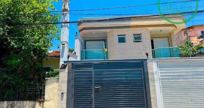 Sobrado com 3 dormitórios à venda, 160 m² por r$ 730.000,00 - vila pereira cerca - são paulo/sp