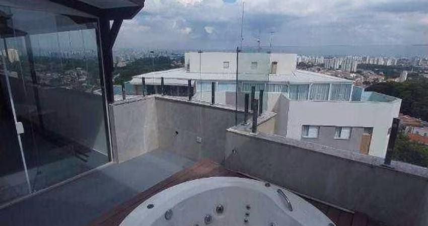 Cobertura 2 dormitórios, com Jacuzi, área privativa de 101,830m² no Parque São Domingos, lazer completo!