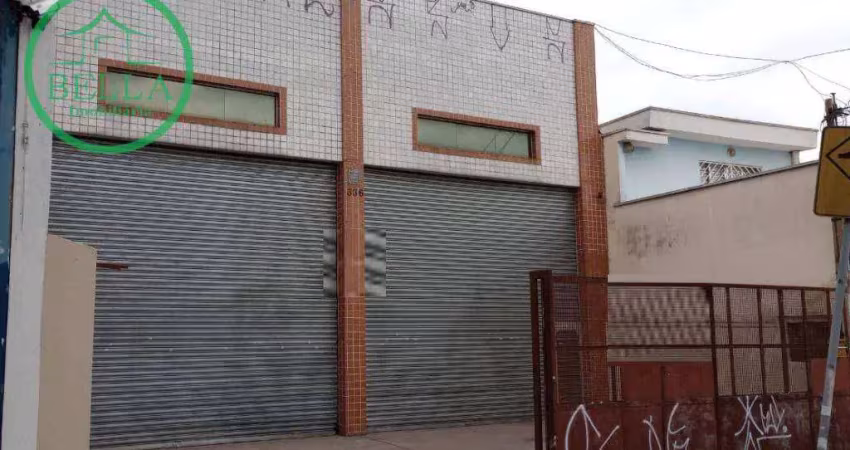 Galpão para alugar, 350 m² por r$ 10.500,00/mês - jardim cidade pirituba - são paulo/sp