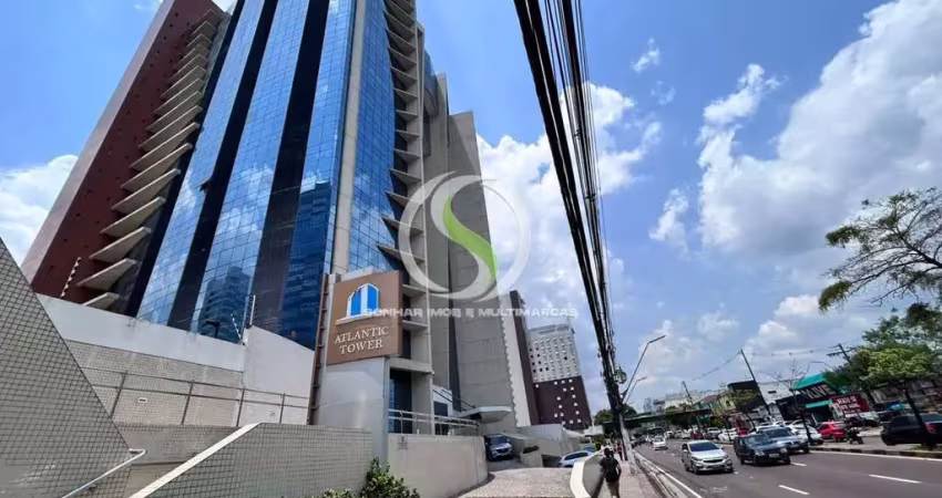 Condominio atlantic tower - sala para alugar no bairro chapada - manaus/am