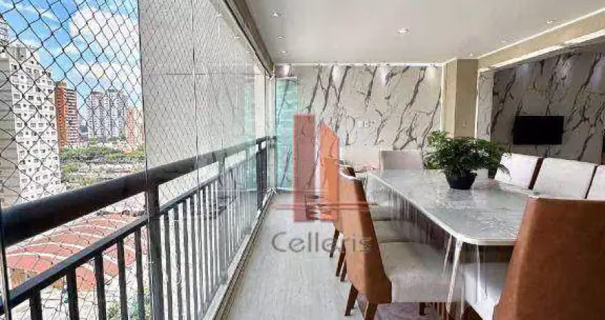 Apartamento com 3 dormitórios à venda, 135 m² por r$ 1.650.000,00 - parque são jorge - são paulo/sp