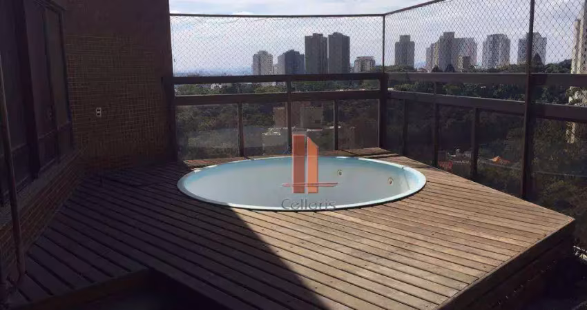 Apartamento duplex com 5 dormitórios à venda, 390 m² por r$ 1.490.000,00 - vila suzana - são paulo/sp
