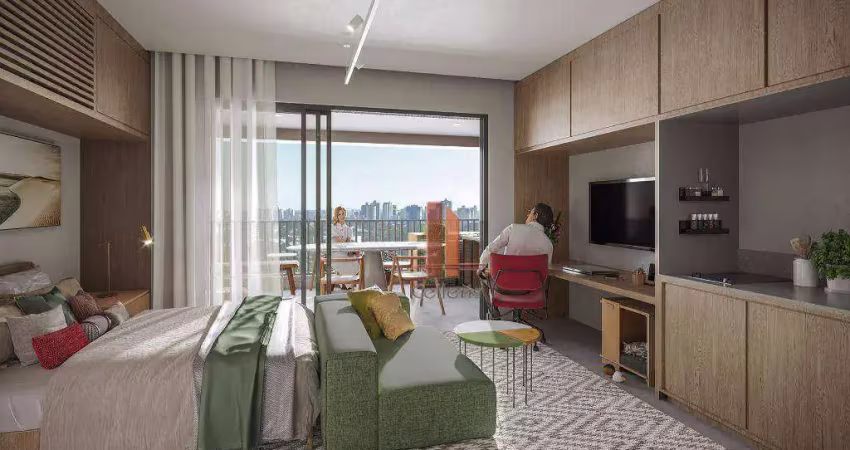 Studio com 1 dormitório à venda, 31 m² por R$ 564.357,26 - Quarta Parada - São Paulo/SP
